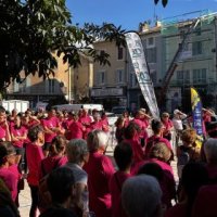 Octobre Rose à Vaison-la-Romaine